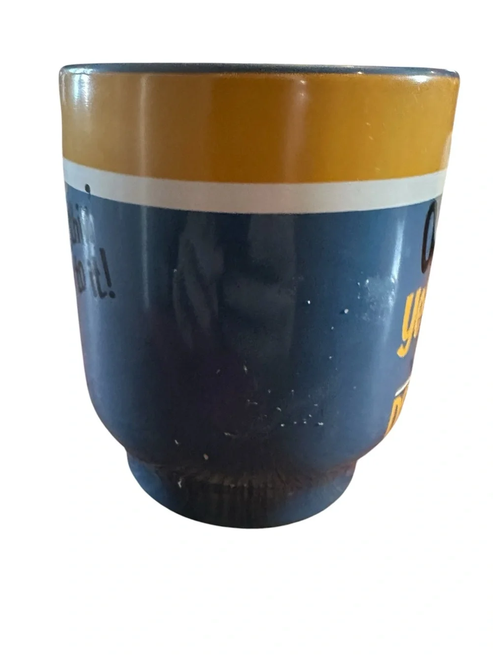 Disney Store Donald Duck “Oh, Yeah? Nothin’ To It!” Coffee Tea Mug